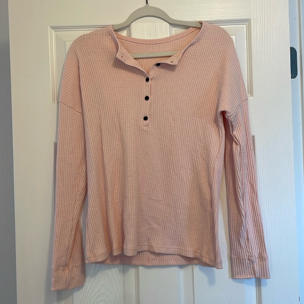 Waffle Sweater